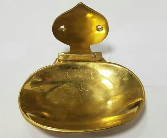 Brass soap dish