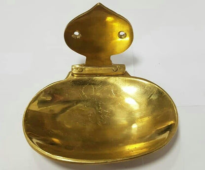 Brass soap dish