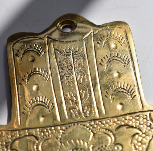 Hamsa Hook,Moroccan Style Solid Brass Hook