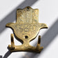 Hamsa Hook,Moroccan Style Solid Brass Hook