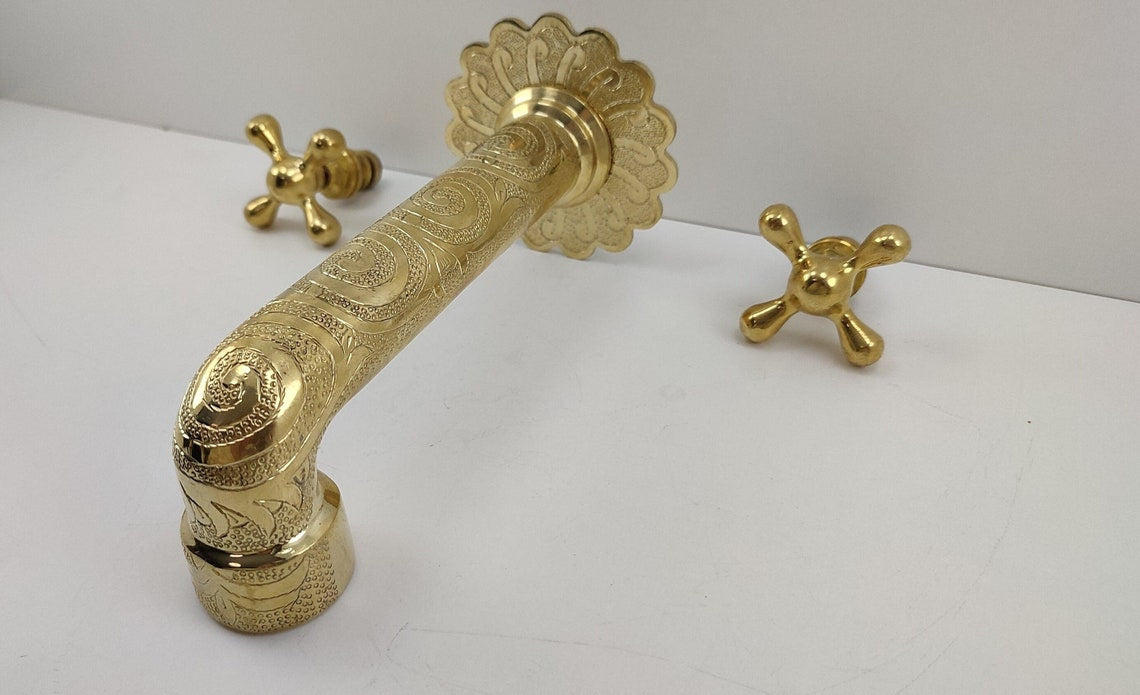 Wall Mount Faucet Brass